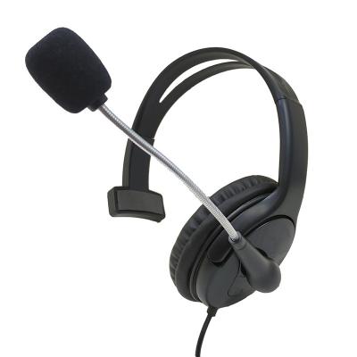 China High Quality WH41T Headband Office Headset With Microphone For Computer Call Center Single Ear Earphone One for sale