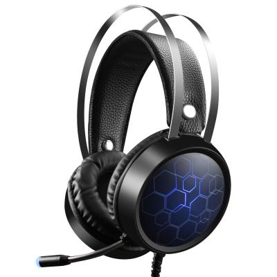 China New HG16 Headband Video Game For Ps4 Microphone Gamer Earphone Wired Bass With Light 7.1 Surround Sound Gaming Headset for sale