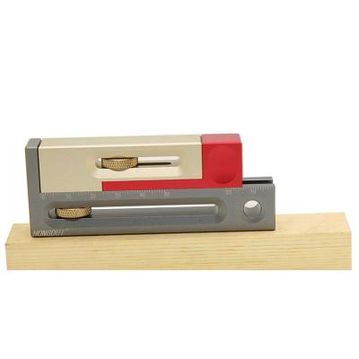 China Easy To Use Mobile Table Saw Setter Mortise And Tenon Block Length Woodworking Measuring Tools For Sale for sale