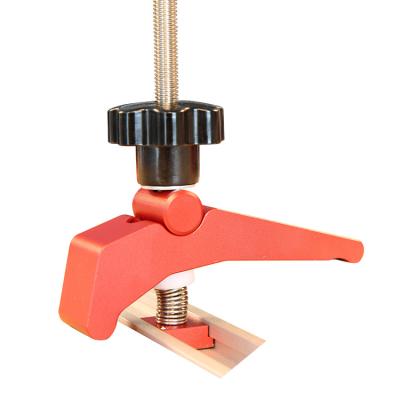 China Red Quick Easy To Use Clamp Clamp T-Slot T-Track Clamp Set Tool For Woodworking Table for sale