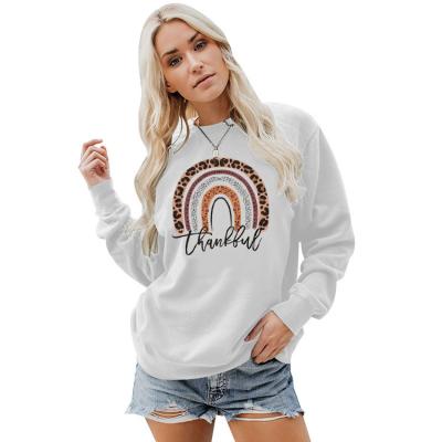 China New Arrival Anti-wrinkle Printing Crewneck Women's Hoodies and Sweatshirts Fashion Long Sleeve Casual Pullover Women Sweatshirt for sale