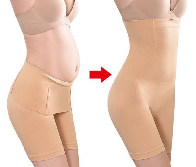 China 2021 New Elasticity Slim Jumpsuit Hip Enhancer Antibacterial Seamless High Tummy Control Plus Size Women Shapewear for sale