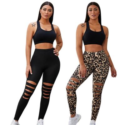 China Viable Fashion Tight Waisted Ladies Sexy Elephant High Waisted Plus Size Seamless Yoga Women's Leggings tiktok With Pockets for sale