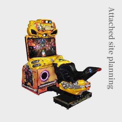 China Factory Outlet Entertainment Recreational Video Game Consoles Indoor Sports Coin Operated Children's Slot Simulator Training Playground for sale