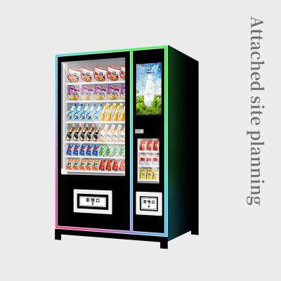 China Factory Direct SDK Vending Machine Touched Self Service Beverage Vending Machine Hotel Snack Box Machine One Blind Drop Shipping for sale