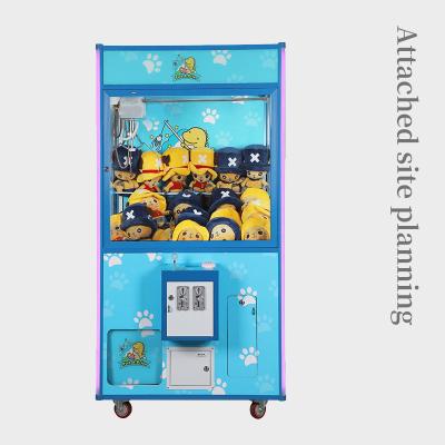 China Great Price Recreational High Quality Coin Game Claw Machine Children Playground Toy Crane Machine for sale