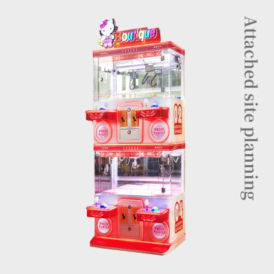 China Best Selling Durable Entertainment Using Indoor Kids Amusement Room Clip Doll Machine for sale