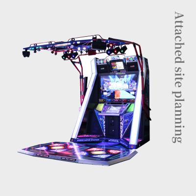 China New hardware + blister 2022 5th generation video game grand city dance hall automatic game machine somatosensory simulation for sale