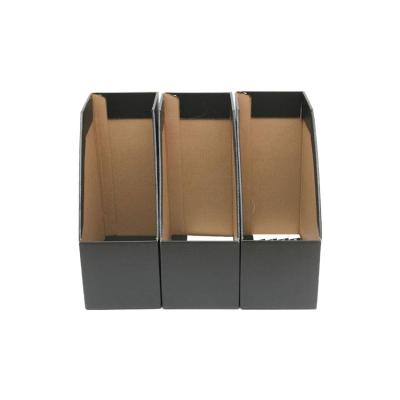 China SHOW Custom Small Cardboard Printed Office Corrugated Paper File Box for sale