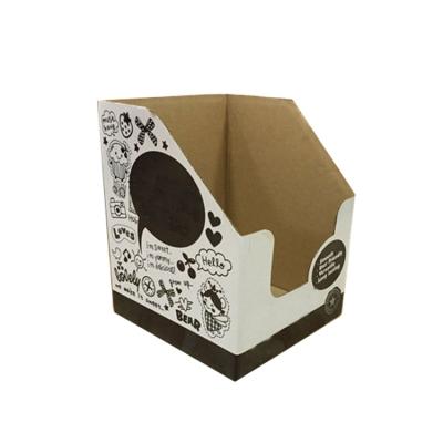 China Recyclable Custom Color Printed Counter PDQ Box Display for sale