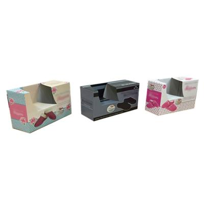 China New Design Recyclable Custom High Quality Cheap Color Corrugated Shoe Slipper Box Packaging for sale