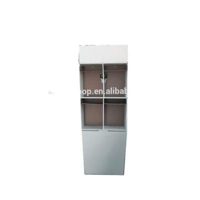 China Recyclable Paper Supermarket Corrugated POP Cardboard Paper Display for sale