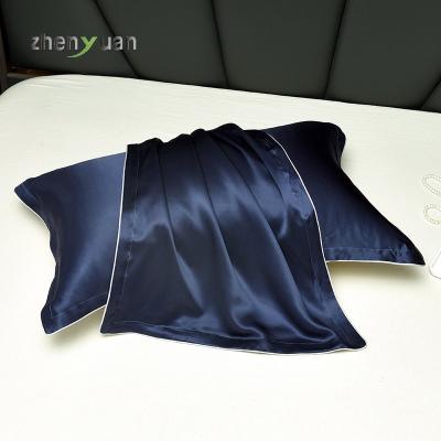 China Mulberry Sleep Case 100% 30mm Double Sided Anti-Static Set Box Luxury Mulberry Cases Silk Bedding Pillow Case Wholesale for sale