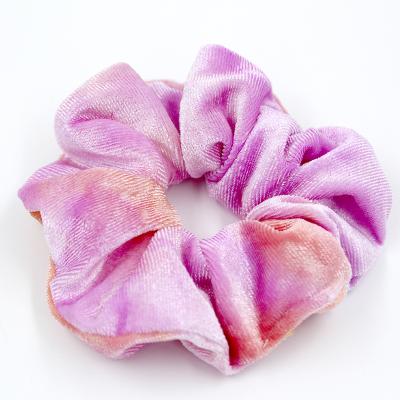 China 2021 Popular Korean Fashion Velvet Scrunchies Cotton Scrunchie Holder for sale