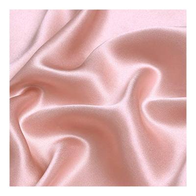 China Customized 19mm Organic In Stock Material 100% Mulberry Silk Raw Silk Fabric for sale