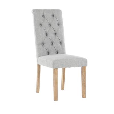 China Modern Furniture Fabric Wood Velvet Design Wooden Dining Chair , Chair Dining for sale