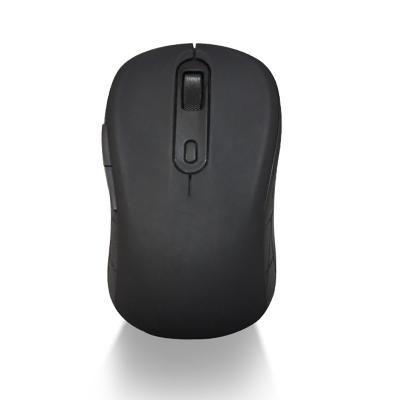 China custom hot sale cheap 3D home office both hands 6D buttons black optical BT 2.4 GHz wireless mouse for sale