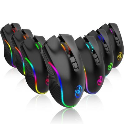 China Wholesale Professional 3D Type C Computer OEM Smart Gaming Mouse PC Wireless Rechargeable Charging Mouse for sale