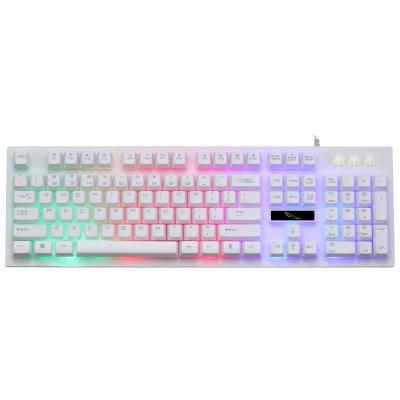 China Keyboard 104 LED Backlit Hybrid Keypad Gaming USB Keypad Wired Waterproof Mechanical Keyboard Keyboard for sale