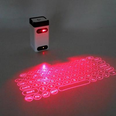 China Hot Selling Factory Price Mini BT Laser Portable Wireless Virtual Keyboard Projection Keyboard for sale