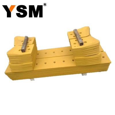 China Carbon Or Boron Steel 16MN OR 30MNB D8L/D8G/D8H/D8K/D8N/D8R CAT Bulldozer Cutting Edge And End Bits For Ground Engaging Tools Spare Parts Bulldozer Bucket for sale