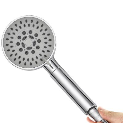 China Without referral sale factory supply hand shower bathroom chrome plastic rain shower head for sale