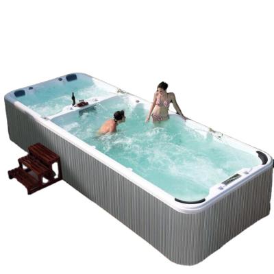 China Eco-friendly Material Fashion Designed Acrylic Durable Freestanding Bathtub White Whirlpool Bathtub for sale