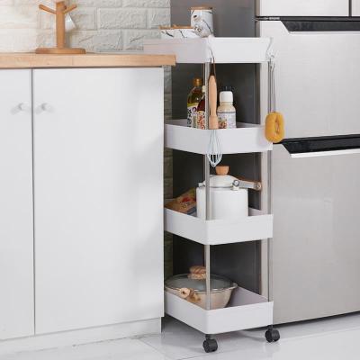 China Viable Foldable Shelf Rack Home Storage Kitchen Shelves For Home, Office Book Debris Sort Out Of Home Shelf for sale