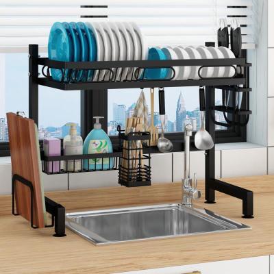 China Newest Minimalist Dish Rack Kitchen Utensil Drying Rack, Storage Racks Racks Kitchen Sink for sale