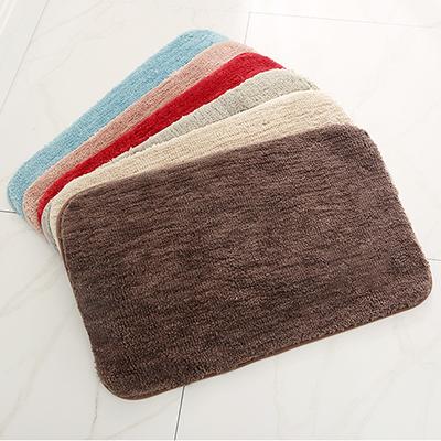 China Traditional Factory Wholesale Bath Room Absorbent Mats, Long Pile Microfiber Soft Non Slip Shaggy Non-Slip Bathroom Mat for sale