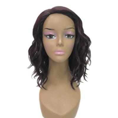 China New Arrivals Loose 99J High Quality Cheap Synthetic Body Wave Wigs Futura Transparent Pre Plucked Deep Curly Water Wave Wig Glueless Wig For Women for sale