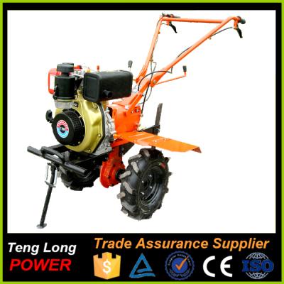 China Agriculture 186f tiller cultivator 9hp cultivator diesel air cooled rotary tiller made in china for sale