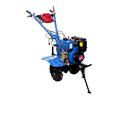 China Small Hand Powerful Agriculture Agriculture Push Tractor Rotary Tiller And Attachments For Dry Field for sale