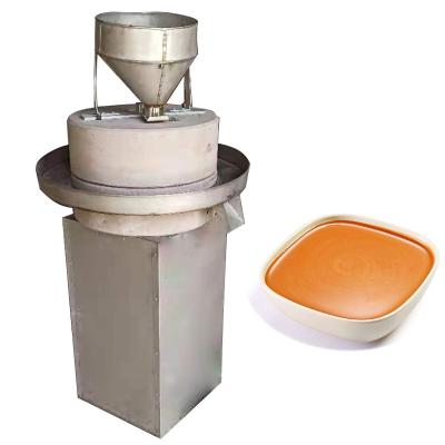 China Slow Rotating Speed ​​Tahini Dough And Almond Making Machinery Production Line Colloid Mill for sale