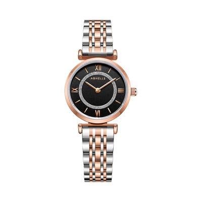 China Full Calendar Luxury Women's Watch 316L Stainless Steel Band Waterproof Lady Wrist Watch for sale