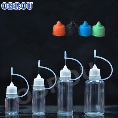 China Plastic Medicine E Juice Bottle With PET Dropper Bottle 5ml 8ml 10ml e liquid spout bottles for sale