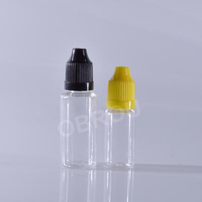 China Manufacture of medicine! PET e Bottle 5ml Empty Liquid PET Dropper Bottle Screw Cap Transparent Plastic Bottle for sale