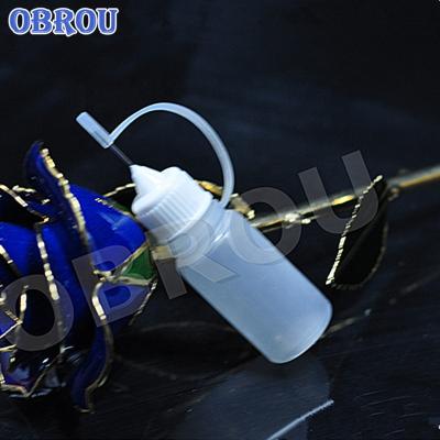 China Pharmaceutical In Stock e Liquid PE Liquid Bottle Squeeze Spout Plastic Dropper Bottles With Needle Cap for sale