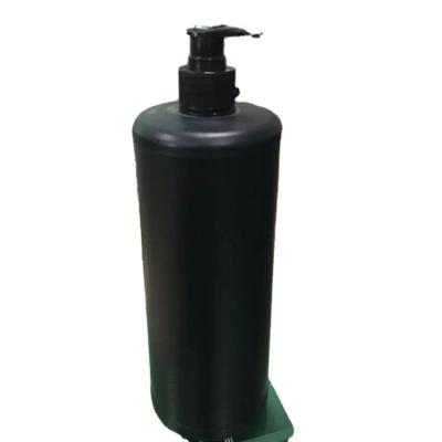 China Personal Care Plastic Storage PE Bottle Black 1000ml Plastic Bottle China for sale