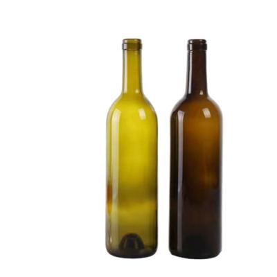 China Empty Beverage 750ml Cheap Price Red Wine Glass Bottle for sale