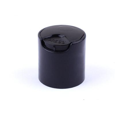 China Black White 18 20 Child Safe Plastic Lid Press Lid Flip Lid Bottle 24 28 Disc Top Caps For Plastic Bottle for sale