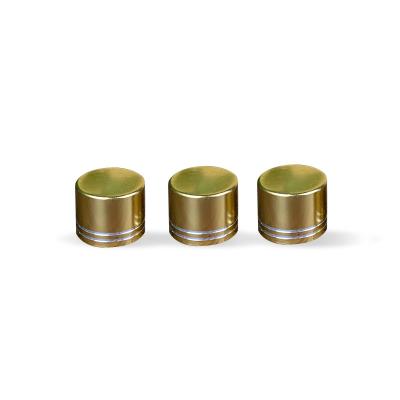 China Bottle Spot 18 Mm 20mm 24mm Bottle Mouth Metal Cover Metal Screw Cover for sale