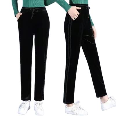 China Wholesale antibacterial leisure mother pants middle-aged new sun cashmere and elderly women's trouser gaiters for sale