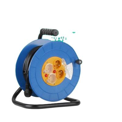 China Household Appliance / Drum Children Protection H07RNF French Plug Cable Reel With Cover for sale