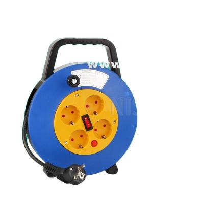 China Home Appliance 10m European Standard 4 Plug-Out Cable Reel for sale