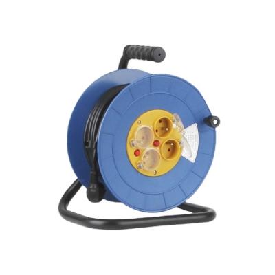 China Household Appliance/Drum Extension Cord H07RNF French Plug Cable Reel With Cover for sale