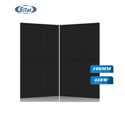 China Hc-7 EITAI Industrial Mono Solar Panel Price 9BB 435w 445w 450w 455w Half Cut Off White Solar Panel Freme PV Panel for sale