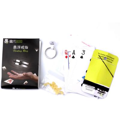 China Spirit Controlled Magic Tricks Desalen's Popular Magic Prop Metal Big Ring Trick Floating Ring Magic for sale