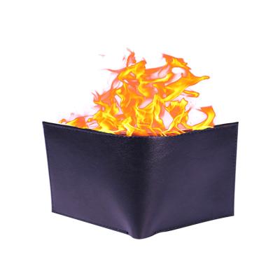 China Desalen Magic Hot Selling Trick End Up Props Stage Illusion End Up Magic Tricks Flame Magic Fire Trick Wallet for sale