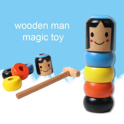 China Magical Toy Children's Toy Wooden Wood Magic Toy Children's Toy Desalen Stage Magic Illusion Trick for sale